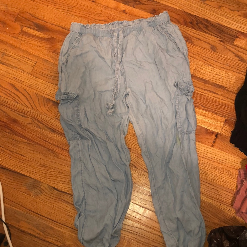 Blue joggers